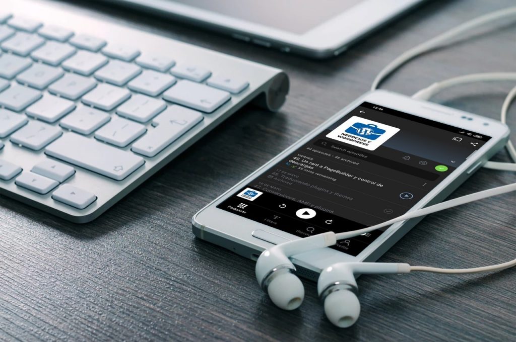 67. Trucos en WordPress, Elementor 2.7 GPL y agendas apretadas 3 Podcast en Pocket Casts en un móvil